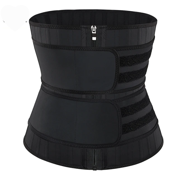 25 Steelbone Latex Waist Trainer With 2 Detachable Belts