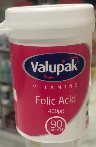 VALUPAK FOLIC ACID 30,s