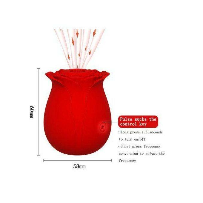 Stimulateur Pulsations en Rose