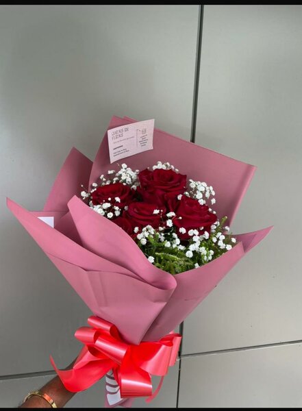 Bouquet de roses rouges