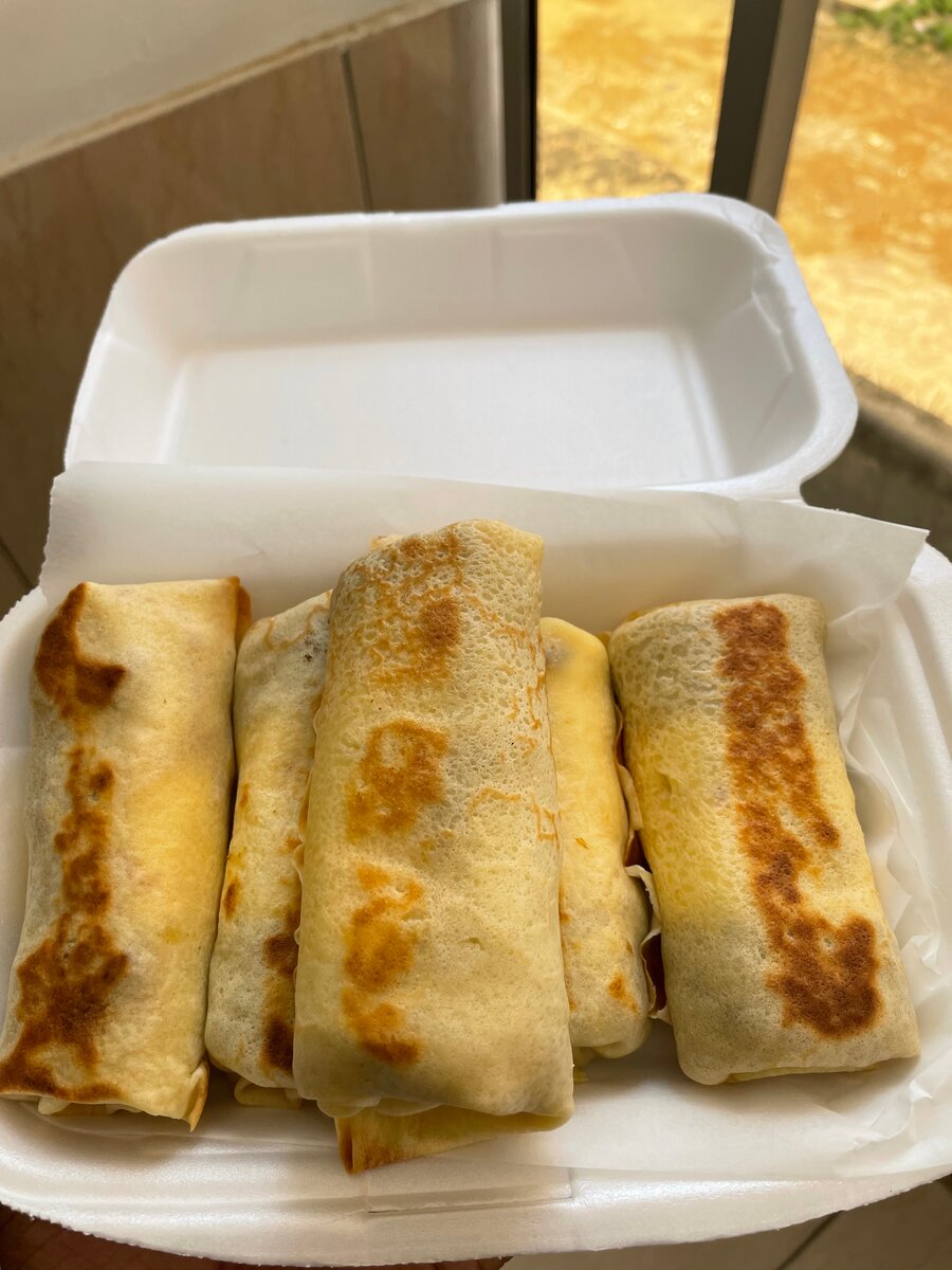 Crêpes à la viande hachée