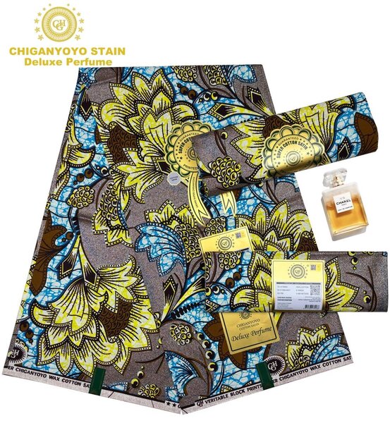 Tissu Cire Africain Luxe