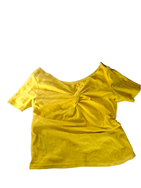 Bright Yellow Knot Tee