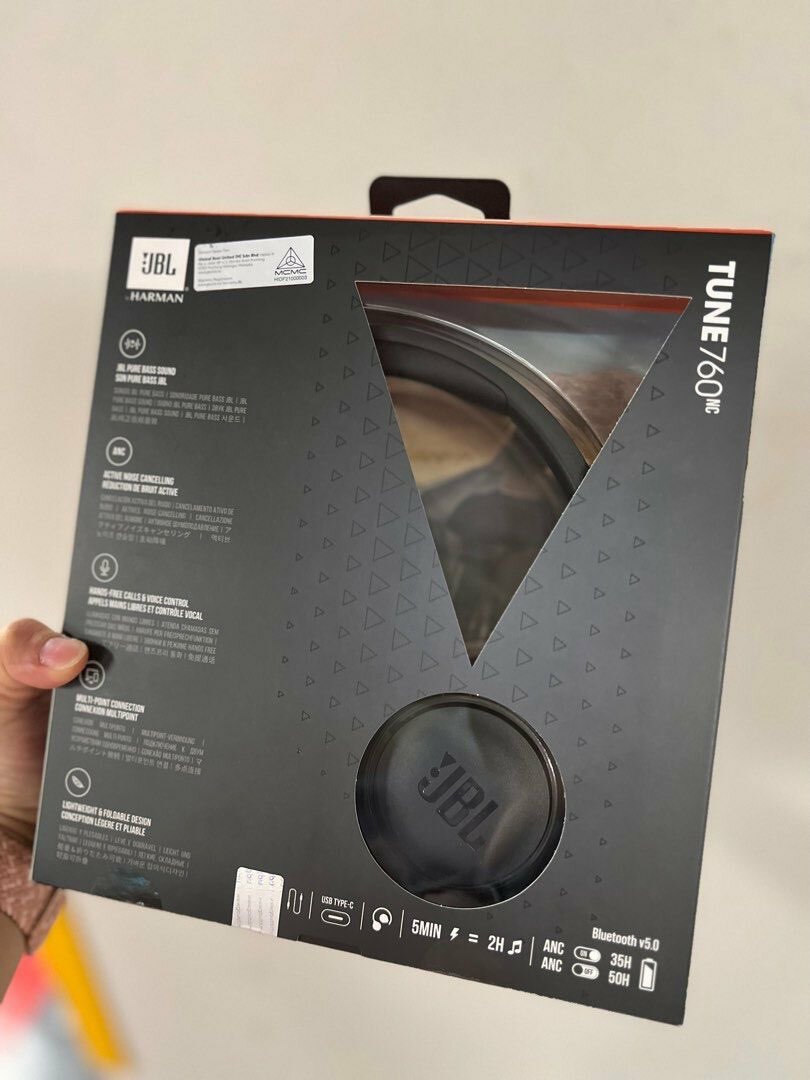 Original JBL Tune 760NC Headphone with ANC