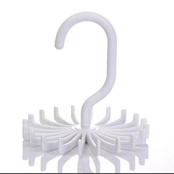 Porte-cravates rotatif compact