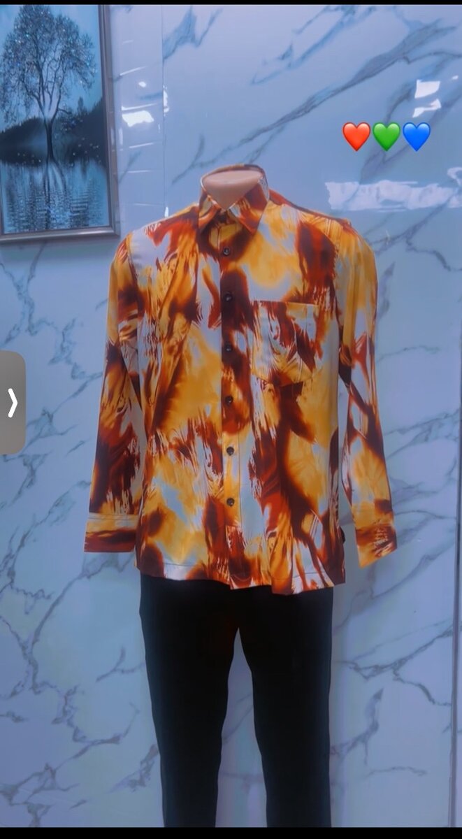 Men shirt and kaftan