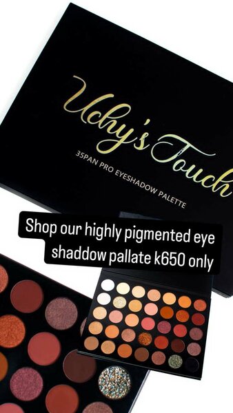 Uchy's touch eye shadow pallet