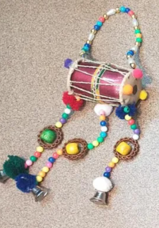 Wall Hanging in Dhool Style.