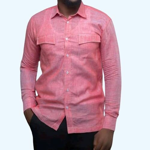 Chemise Homme Élégante Rose