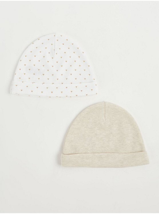 Baby Newborn Hats 2 Pack