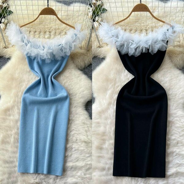 Robe élégante en tulle