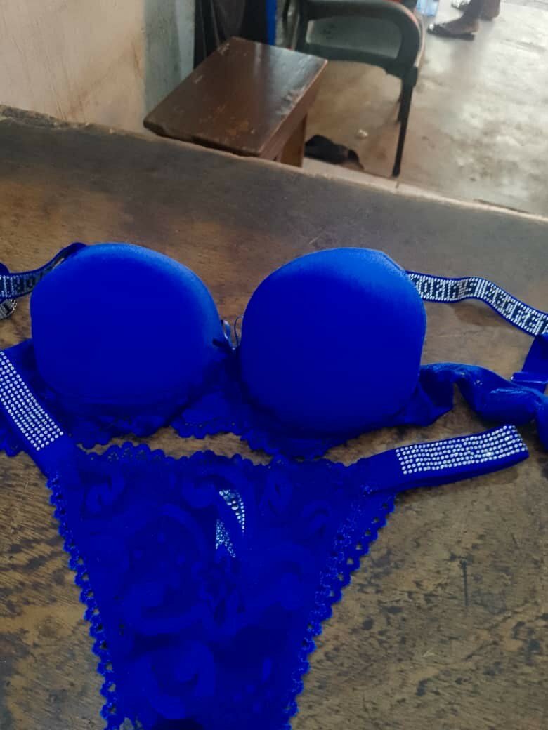 Victoria secret panty and bra set