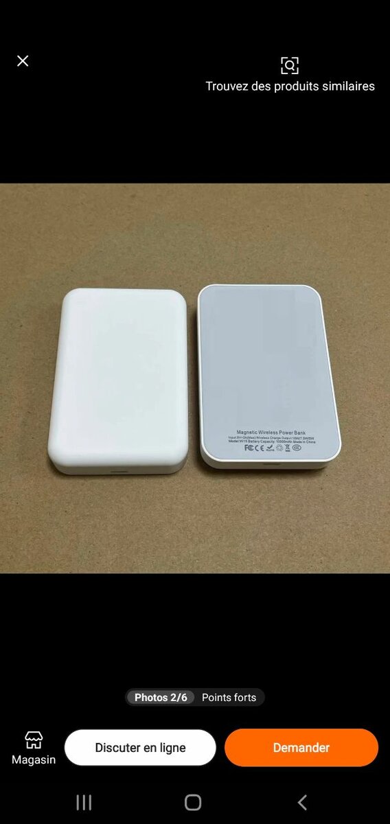 Pack Batterie iPhone MagSafe