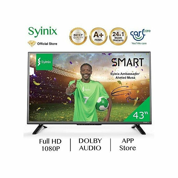 SYNIX 43" SMART ANDROID TV