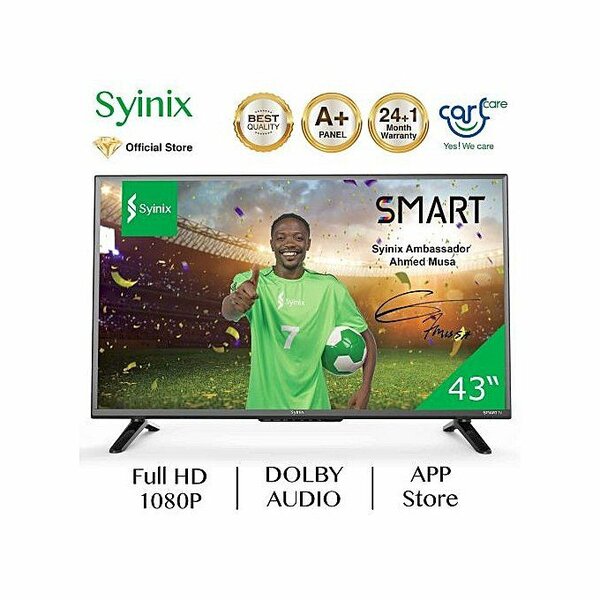 SYNIX 43" SMART ANDROID TV