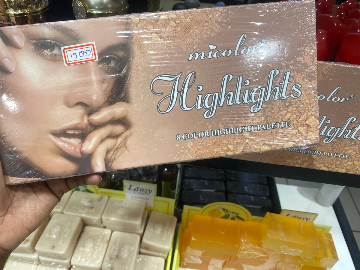 Palette d'illuminateurs 8 couleurs