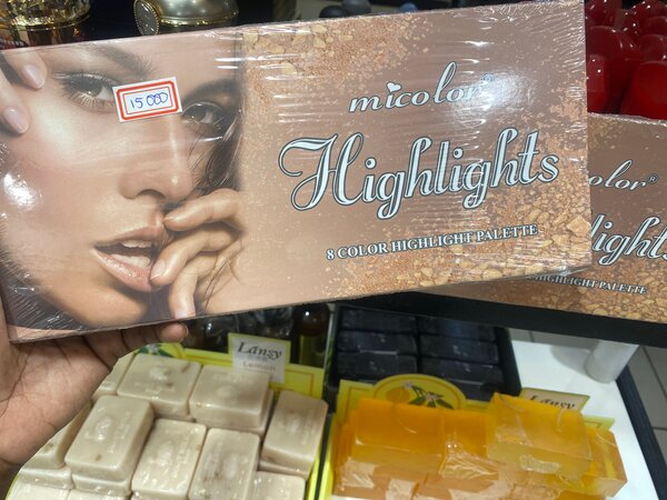 Palette d'illuminateurs 8 couleurs