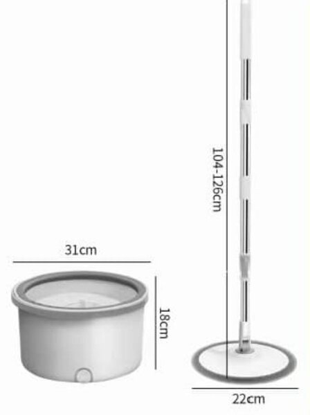 360° 2-in-1 Floating Mop