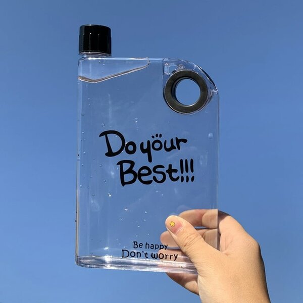 Note book water bottle