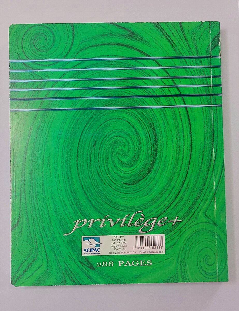 Cahier Privilège 300 Pages