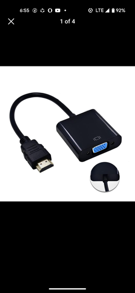 HDMI to VGA adapter