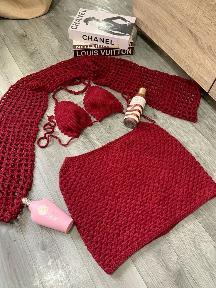 Robe crochetée pour l'été