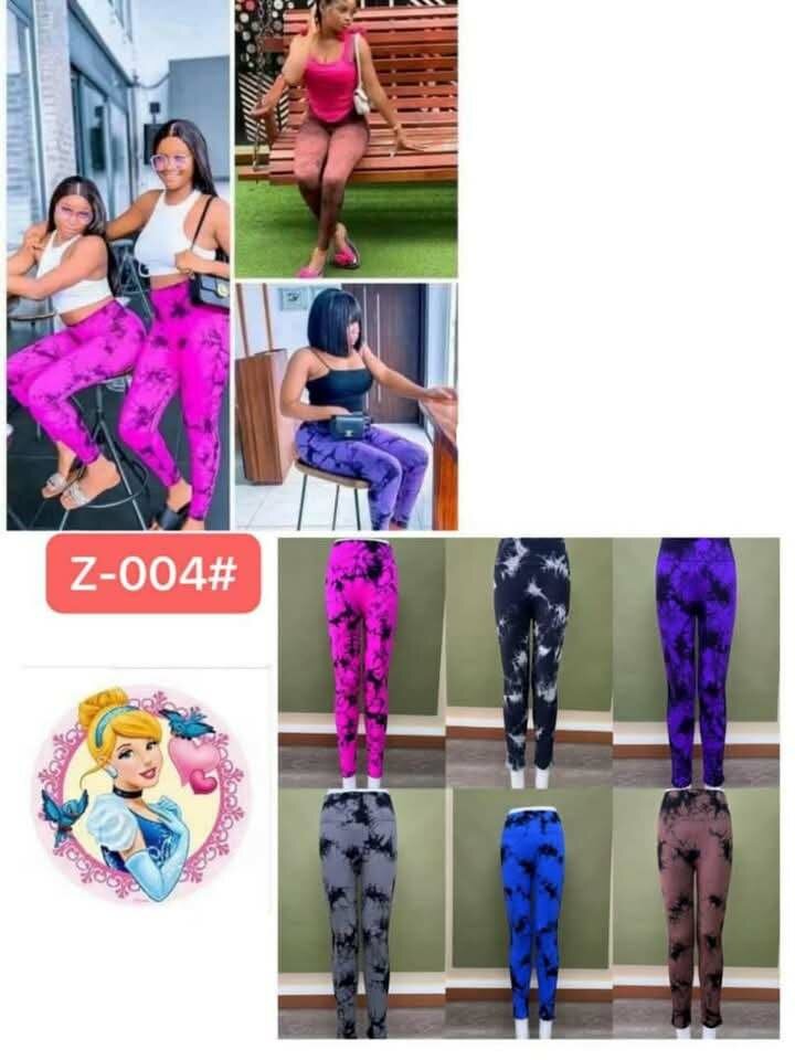 Tie and dye leggings