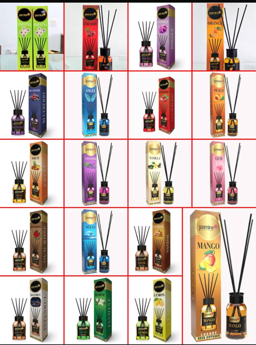 Diffuseur à bâtons Vanille Luxe