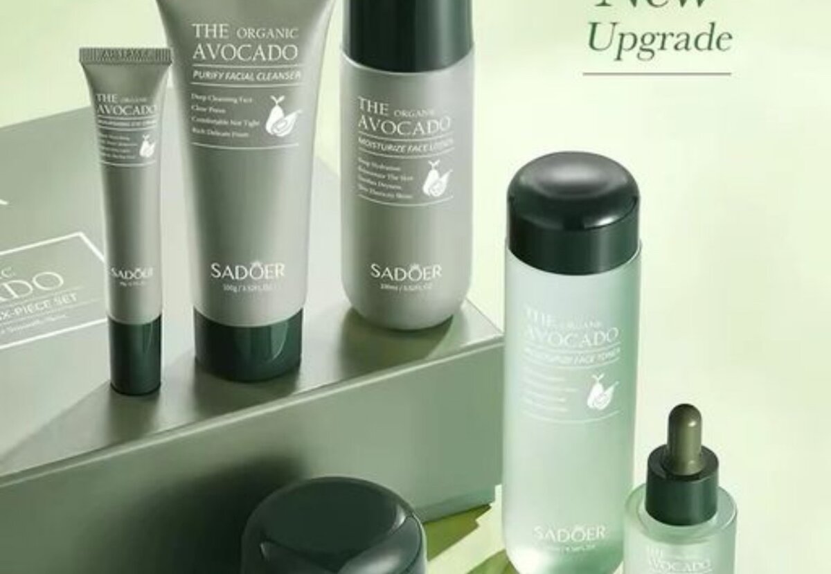 6 piece Avocado Skincare Set