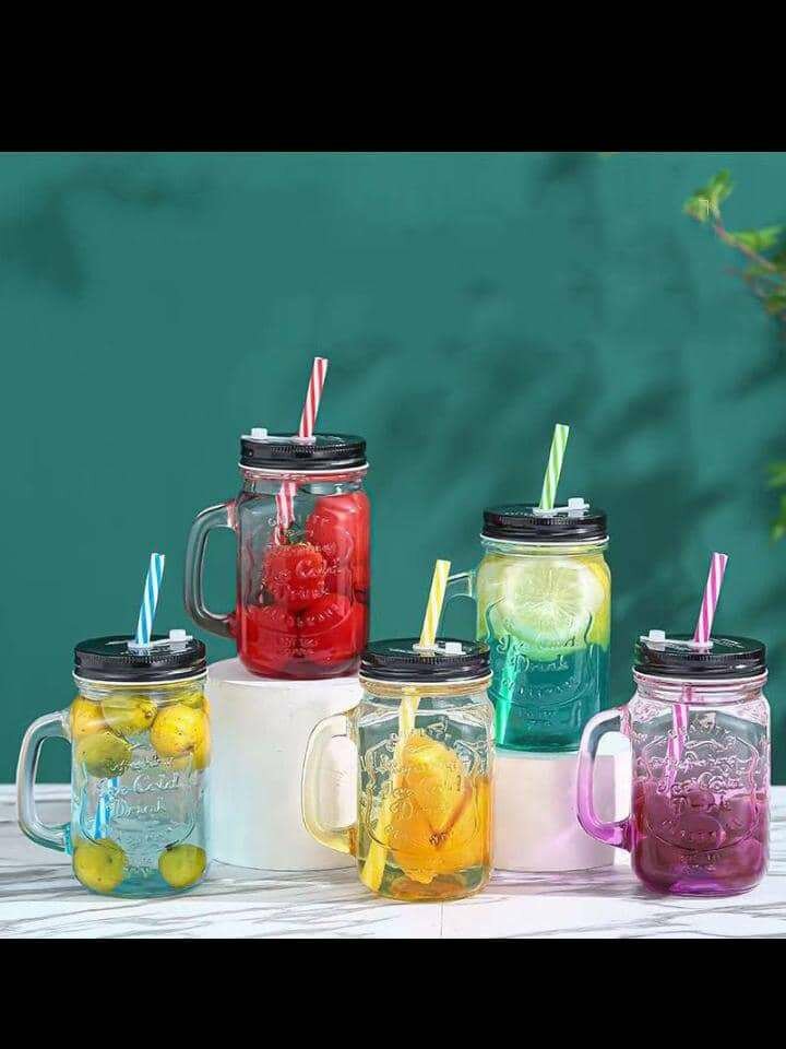 Fashionable glasses, glass mugs and trimmer available