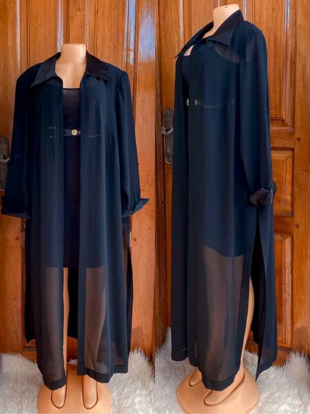 Ensemble Robe Longue Élégante