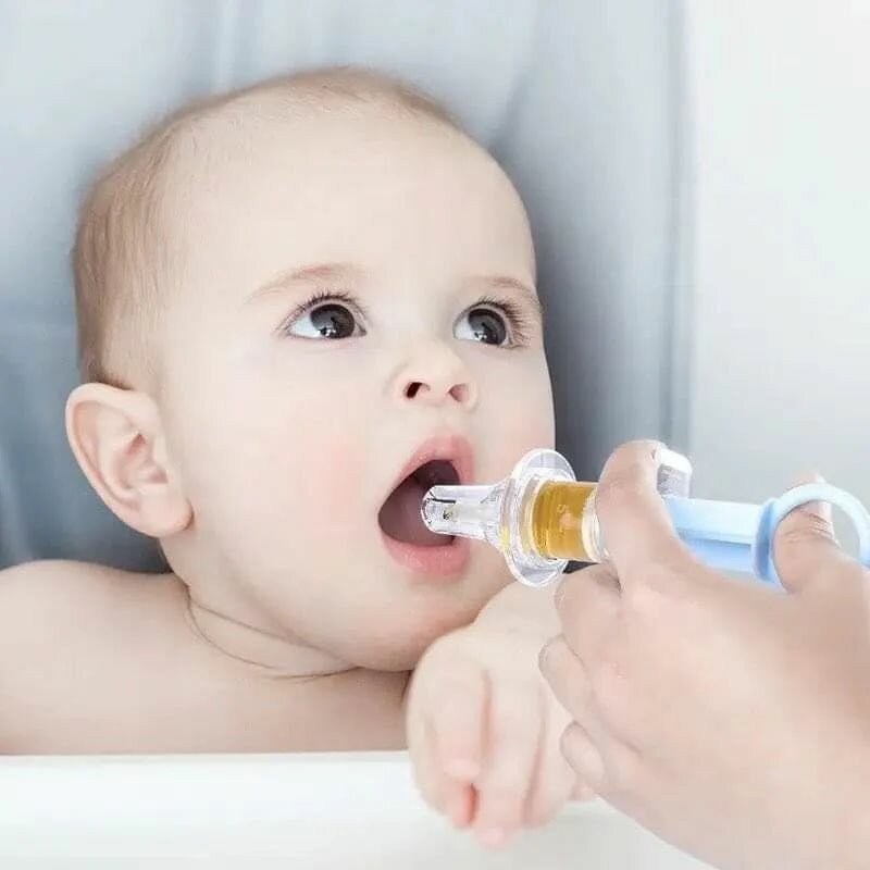 Baby Medicine Dispenser & Pacifier Feeder  Easy and Safe Fe