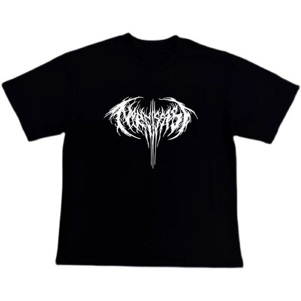 T-shirt noire unisexe