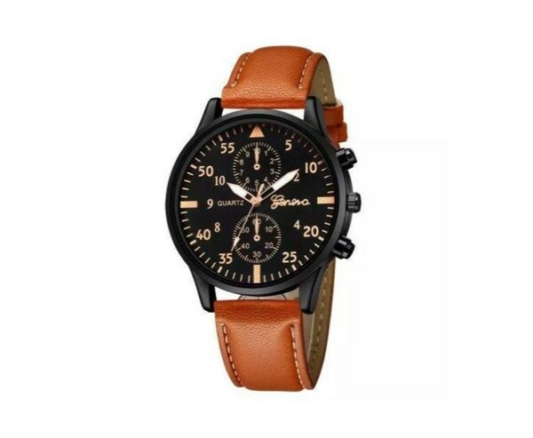 Montre Homme Élégante Cuir