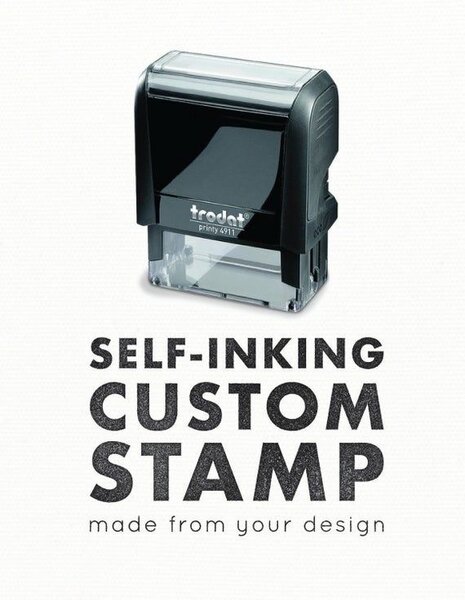 Rubber stamp Self ink