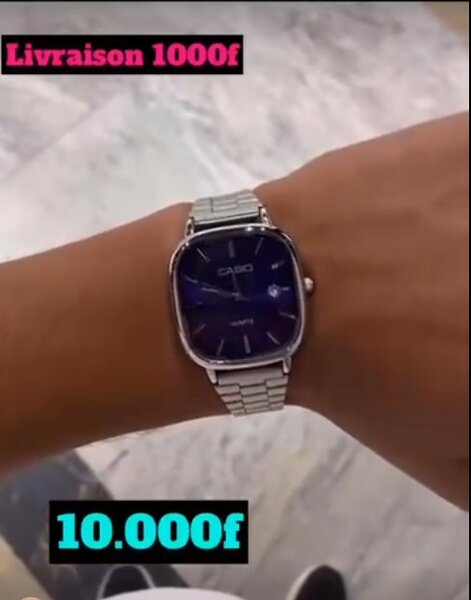 De belles et élégantes montres-bracelets de marque Casio