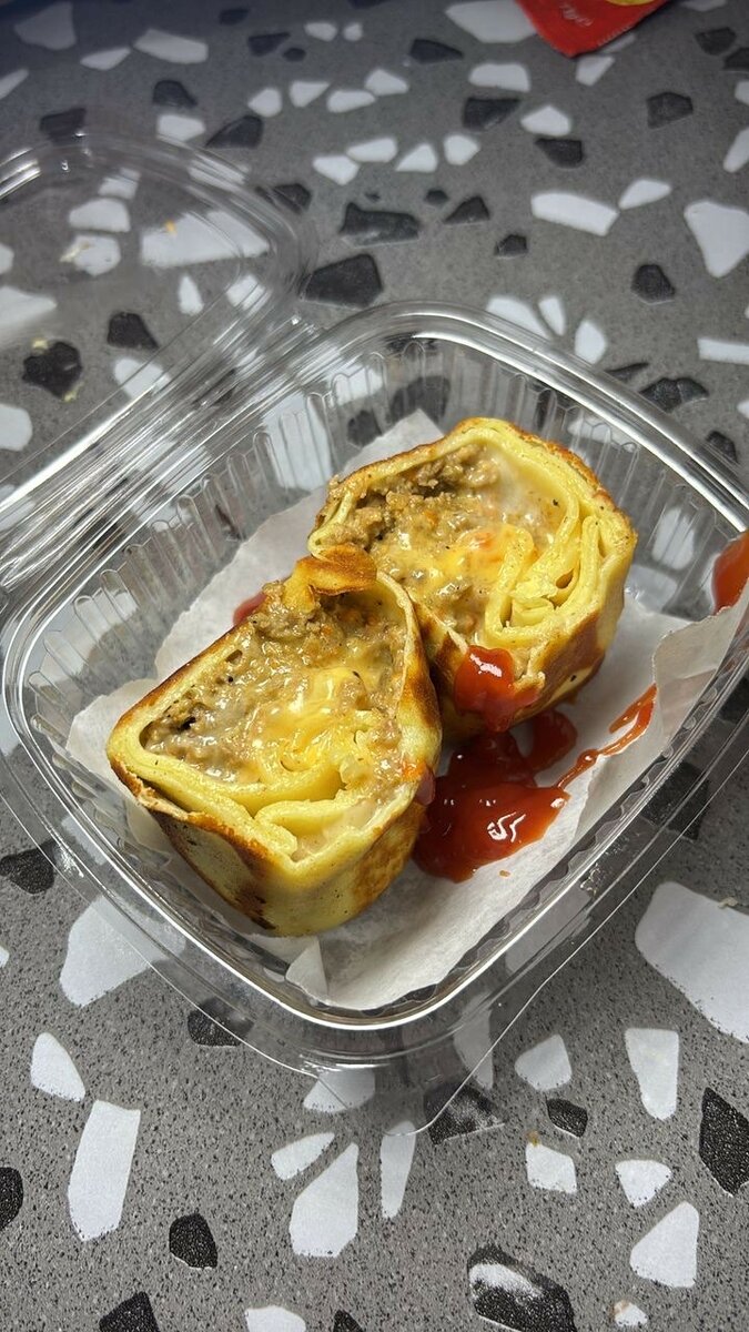 Crêpes viande hachée béchamel