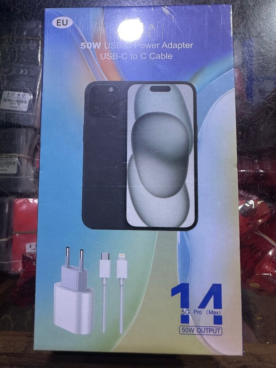 Chargeur USB-C 50W avec câble