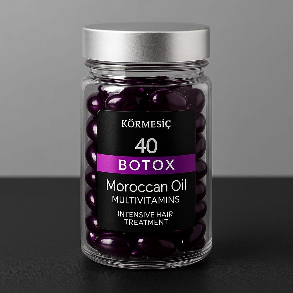 Vitamines Cheveux à l'Huile Marocaine