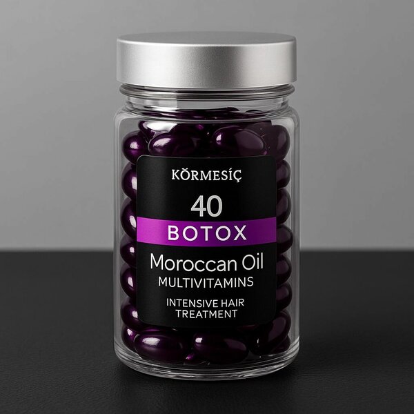 Vitamines Cheveux à l'Huile Marocaine