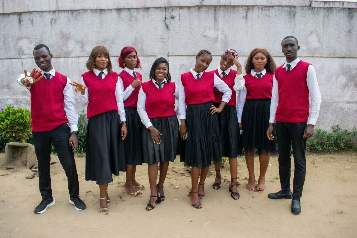 Uniforme choral élégant