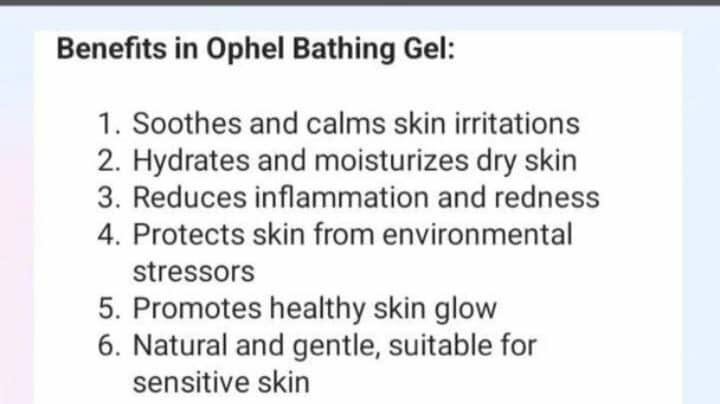 Ophel Natural Shower gel