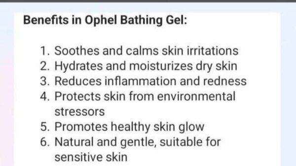 Ophel Natural Shower gel
