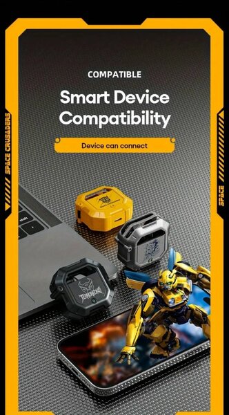 Transformer Earbuds T-12 For Gaming - PUBG