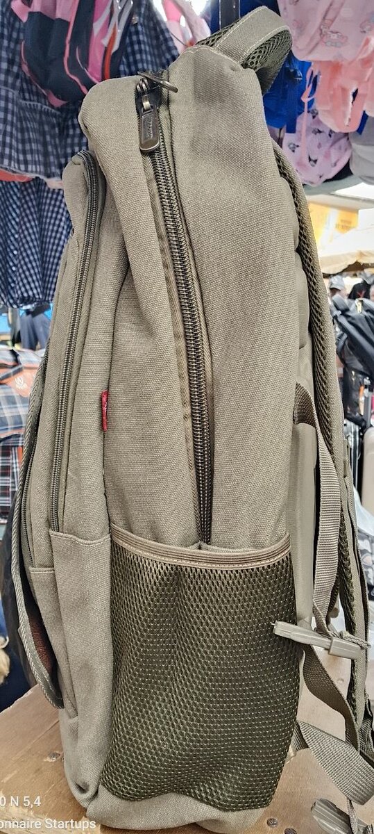 Sac à dos robuste en toile