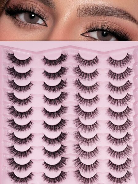 Ensemble de Faux Cils Volumineux