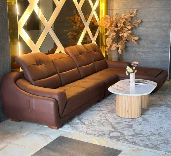 Canapé Sectionnel en Cuir