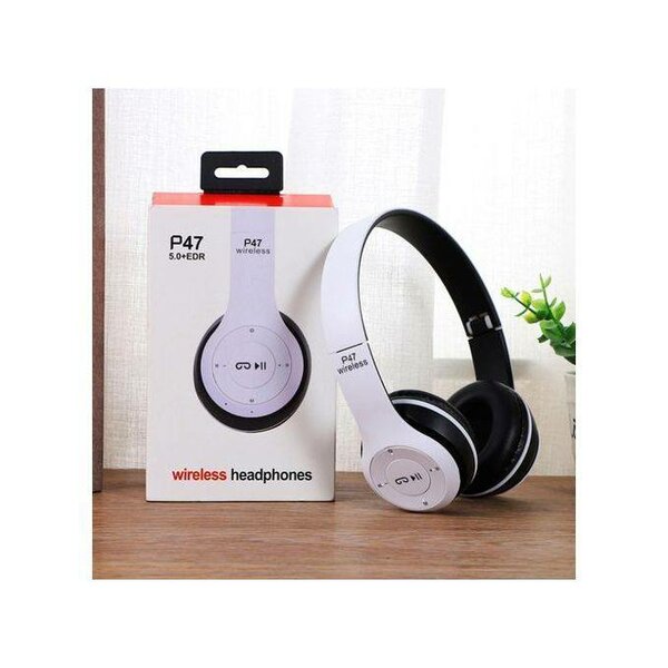 P47 - Casque Bluetooth - Blanc