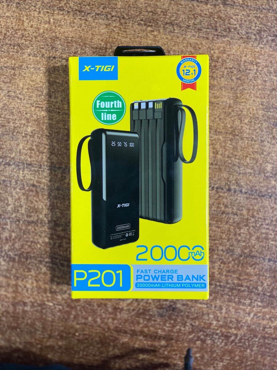20 000 mAh POWER BANKS