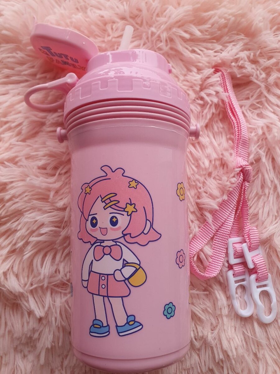 Gourde Enfant Rose Câlin